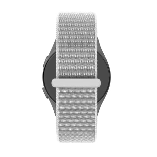 Bandz Pebble Round 2 - 20mm Nylon Loop Strap (Grey)