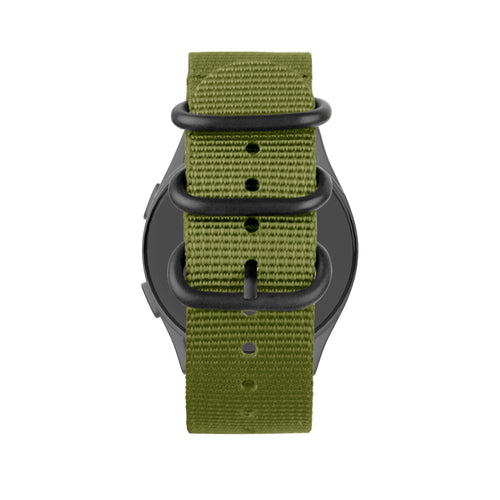 Bandz Suunto 9 Peak Pro Nylon Strap with Buckle (Green)