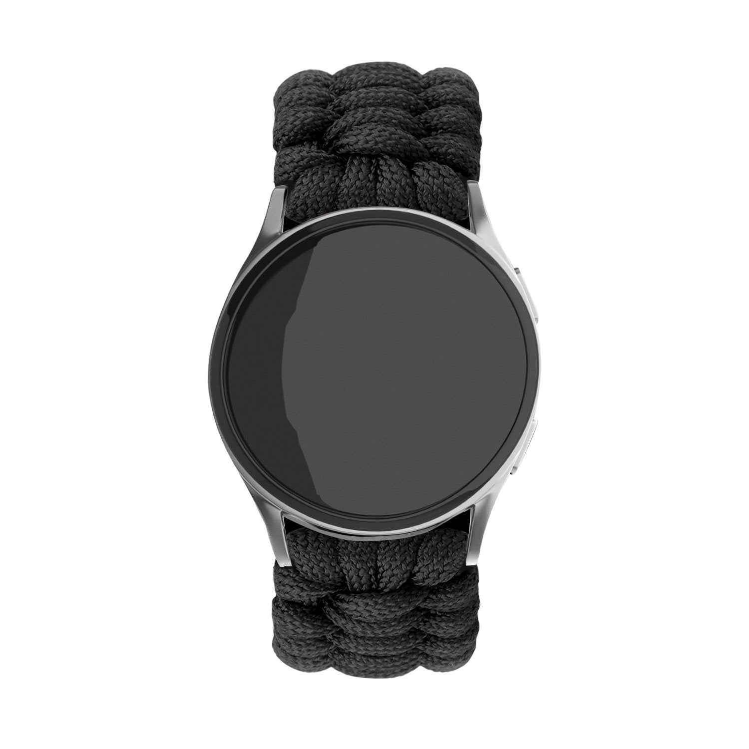 TicWatch 22mm Nylon Rope Bracelet (Black) 