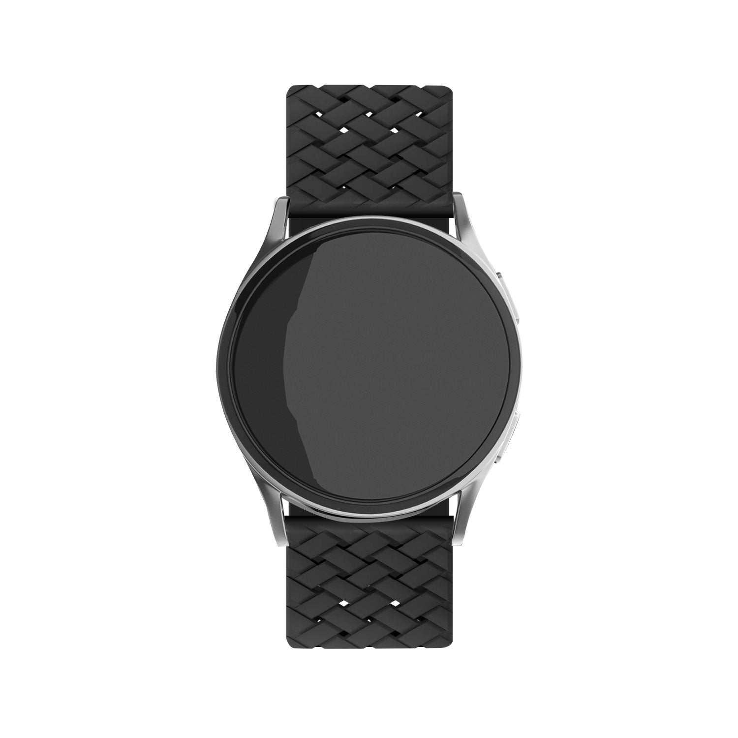 Withings ScanWatch Nova Braided Silicone Strap (Black)