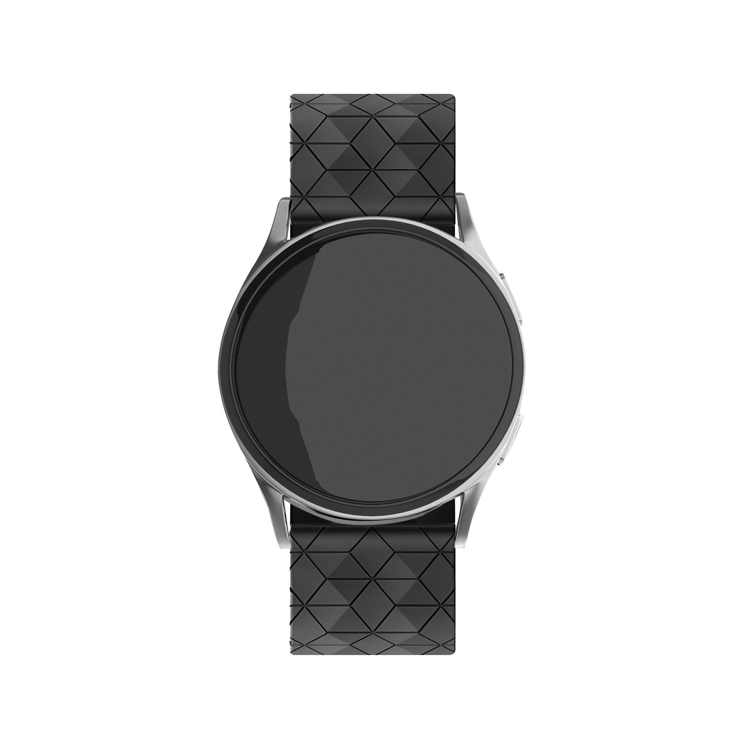 OnePlus Watch 3 Silicone Hexa Strap (Black)