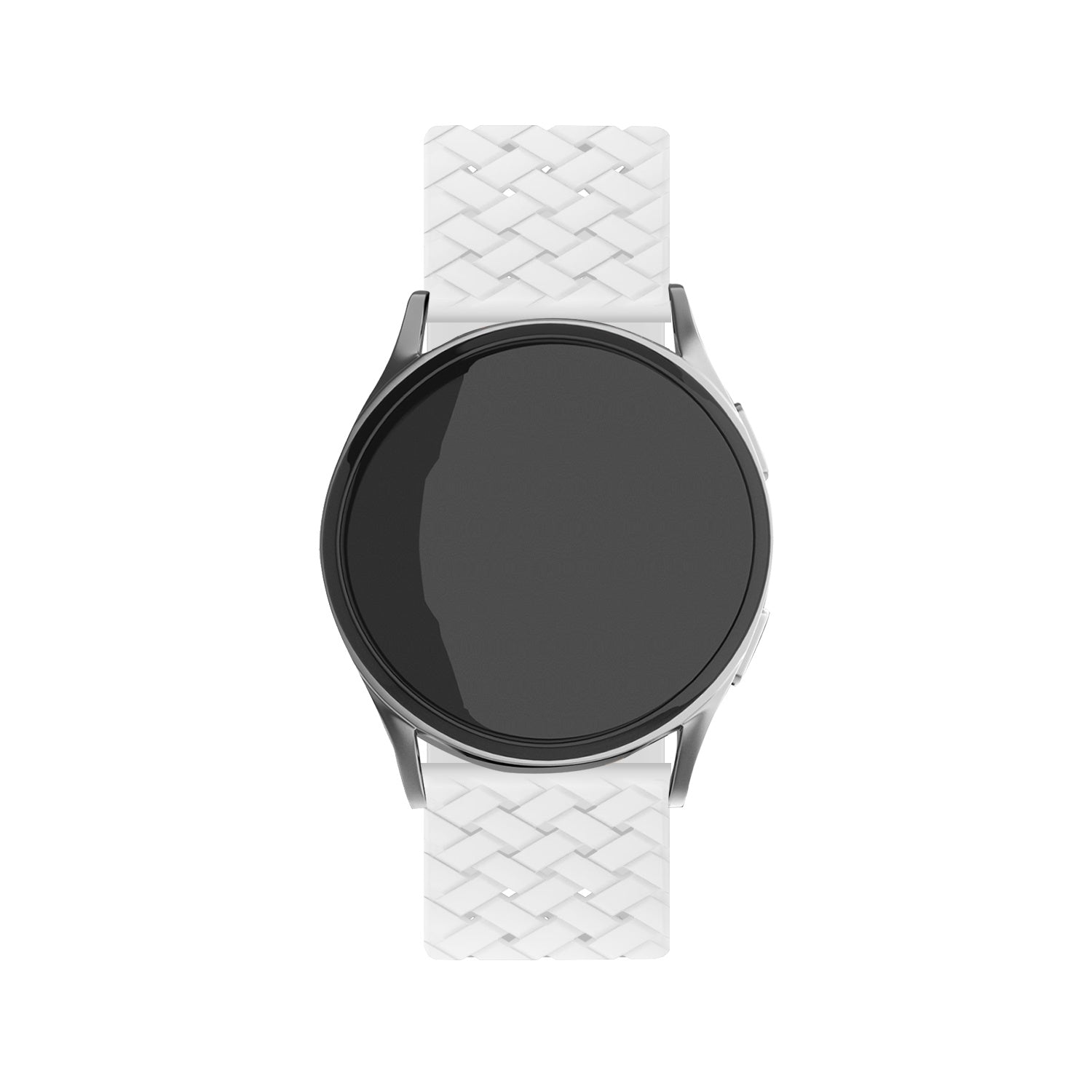 Amazfit Bip U (Pro) Braided Silicone Strap (White)