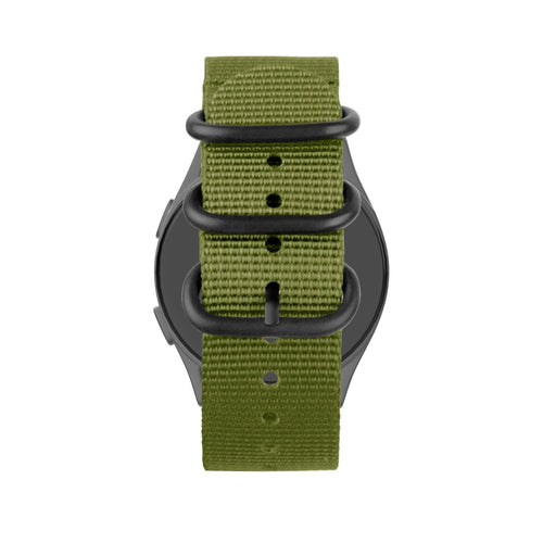 Bandz Suunto Vertical Nylon Strap with Buckle (Green)