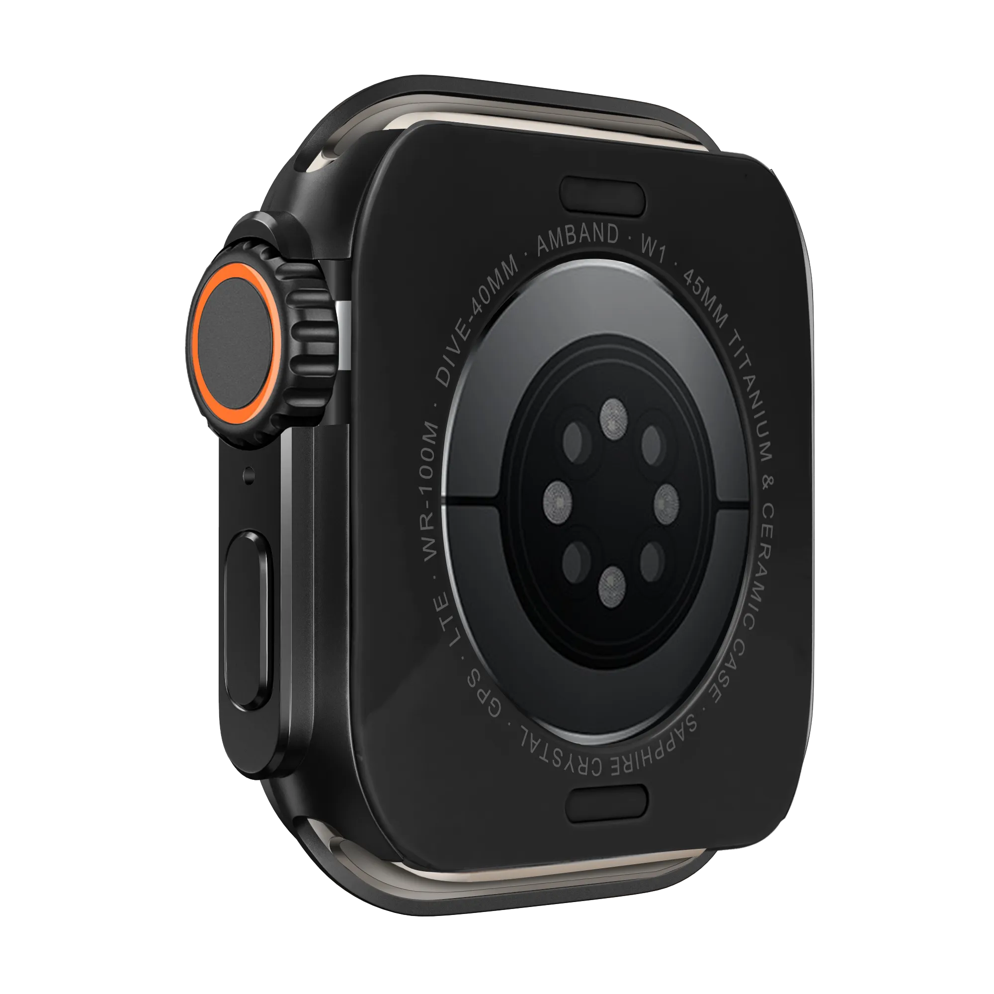Bandz Apple Watch Metal Case (Black)