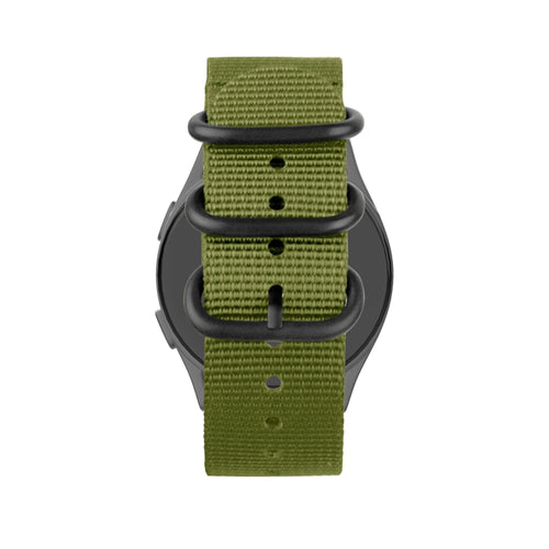 Bandz Coros Pace 3 Nylon Strap with Buckle (Green)