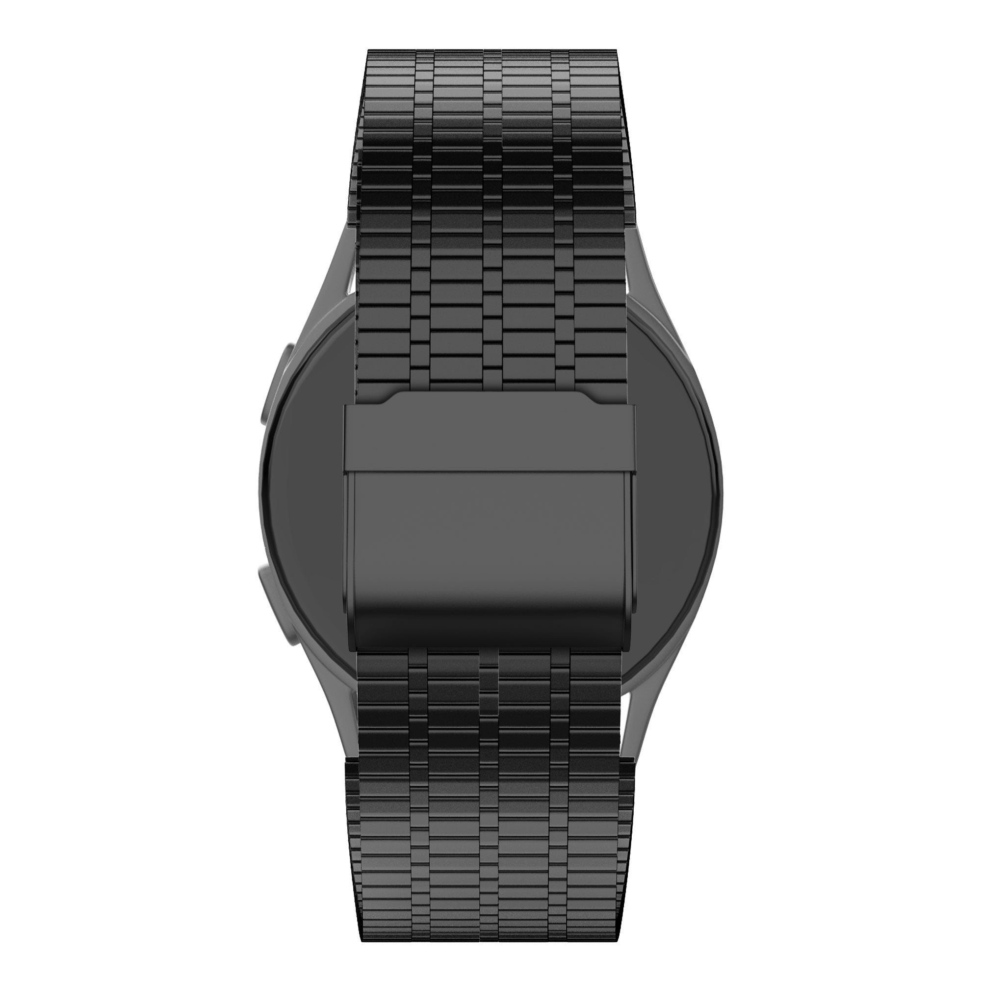 Bandz Amazfit Active 2 Adjustable Steel Strap (Black)