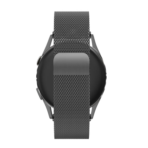 Bandz Garmin Vivoactive 4s Milanese Loop Strap (Black)