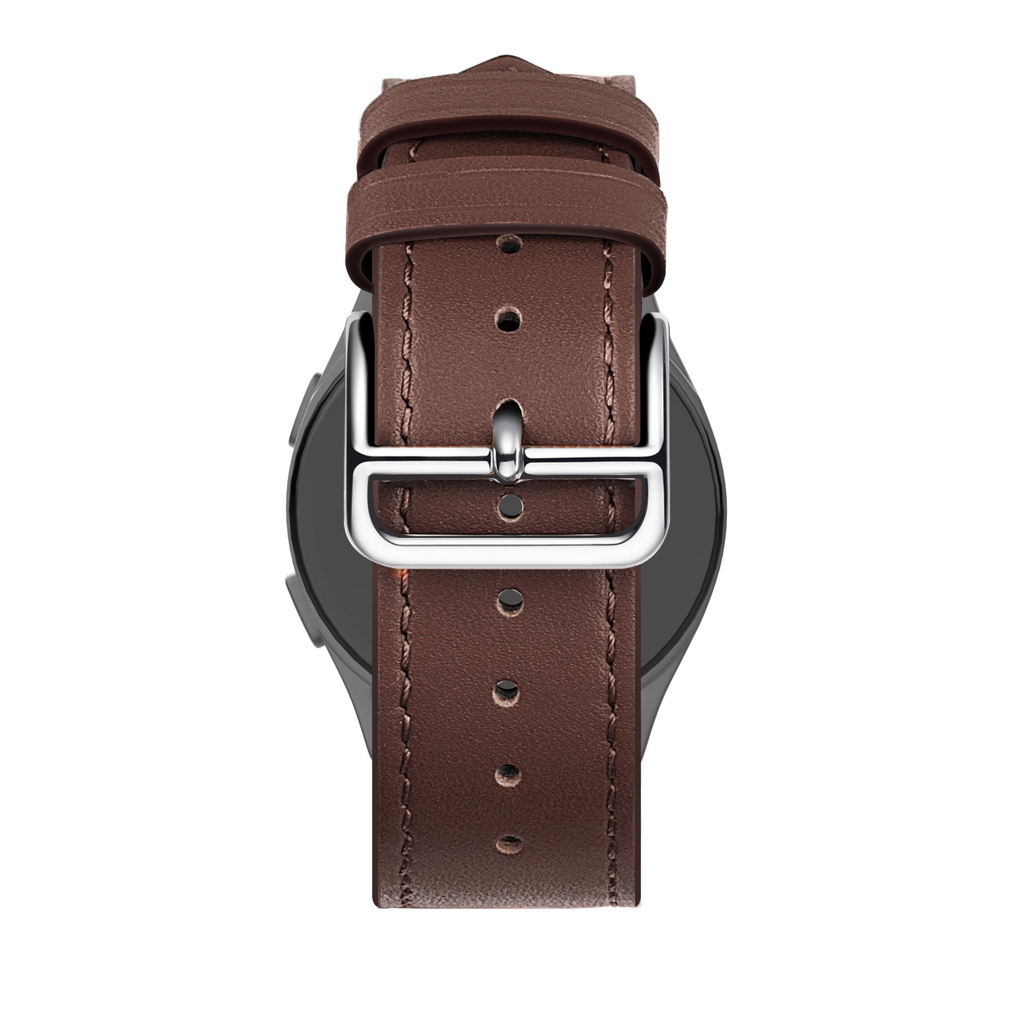 Bandz Huawei Watch GT 5 - 46mm Leather Strap 'Deluxe' (Brown)