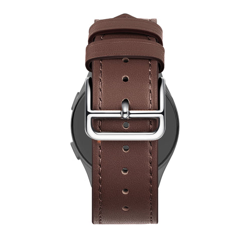 Bandz OnePlus Watch 3 Leather Strap 'Deluxe' (Brown)