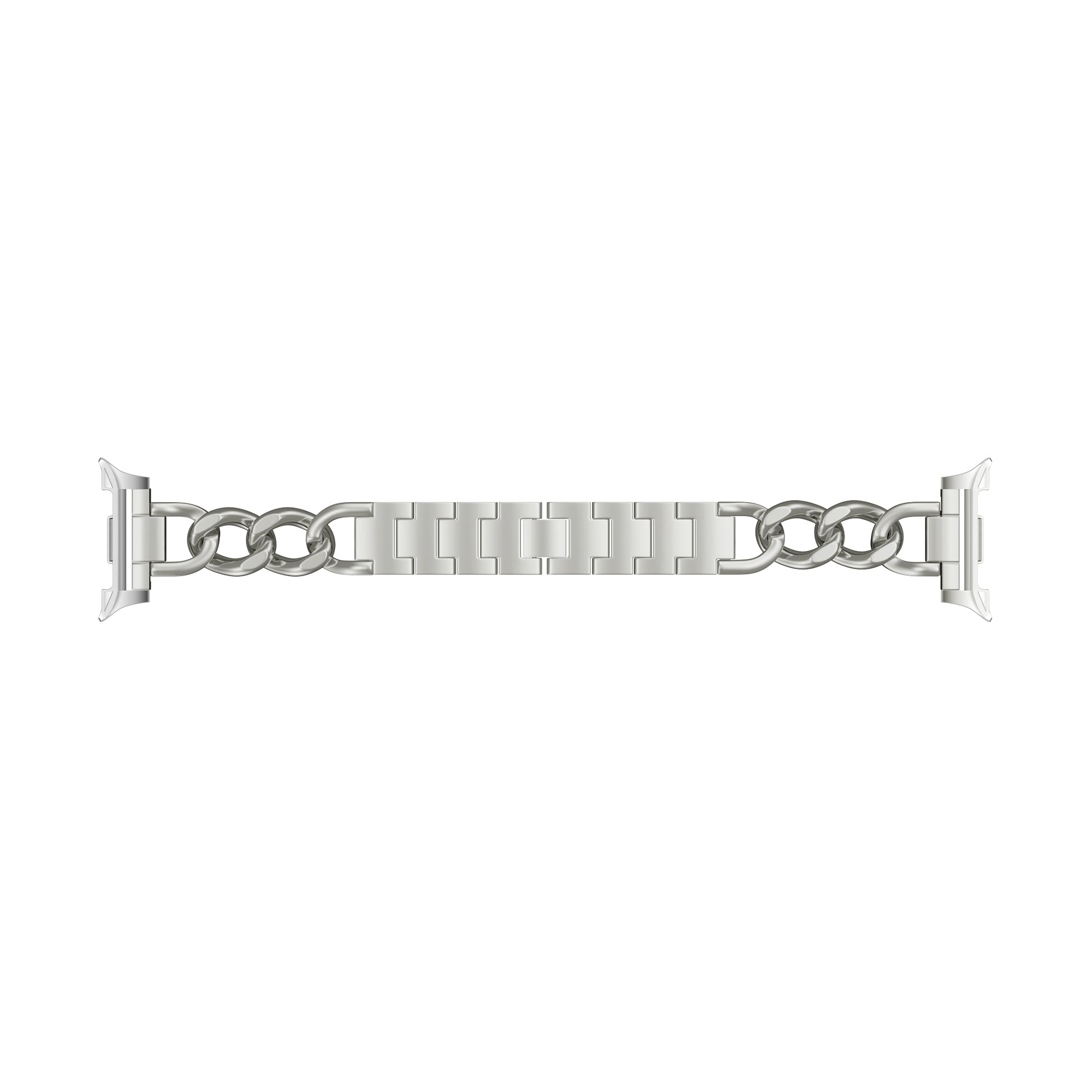 Samsung Galaxy Watch 8 Classic Steel Chain Strap (Starlight)