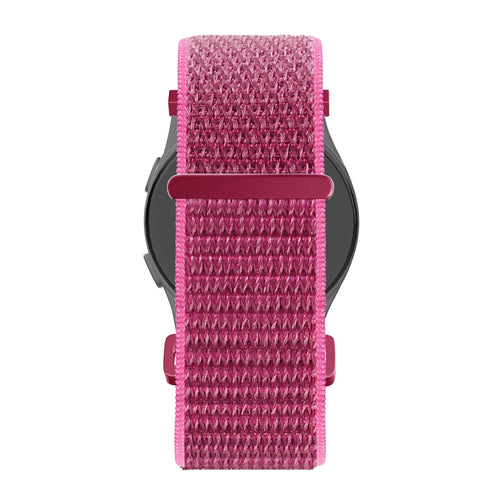 Bandz Actyve Smartwatch 20mm Nylon Loop Strap (Dragonfruit)