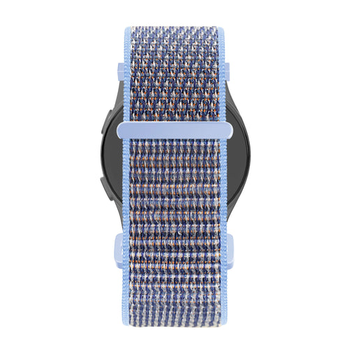 Bandz Garmin Vivoactive 6 Nylon Loop Strap (Azure Blue)