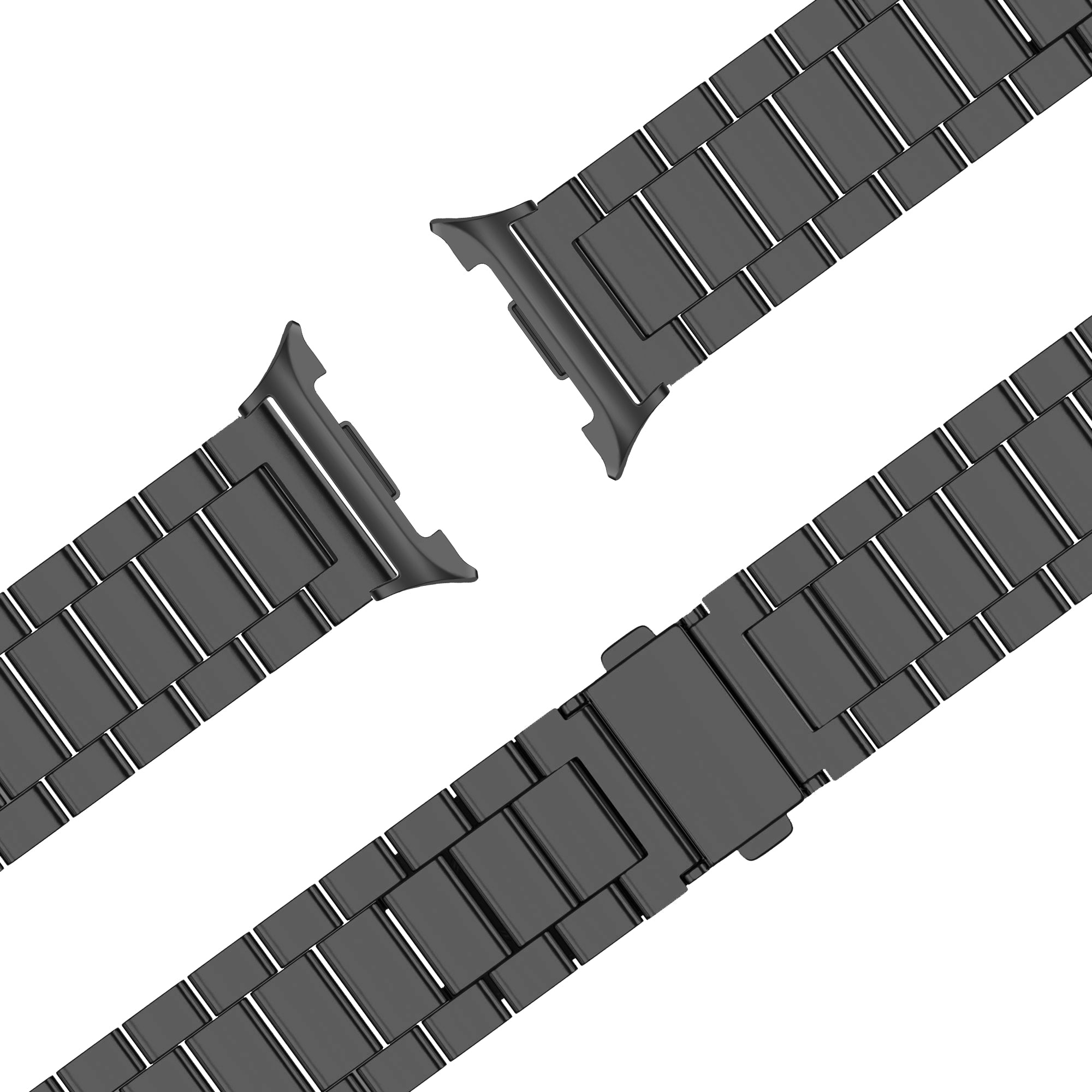 Bandz Samsung Galaxy Watch 8 Classic Steel Strap 'Classic' (Black)