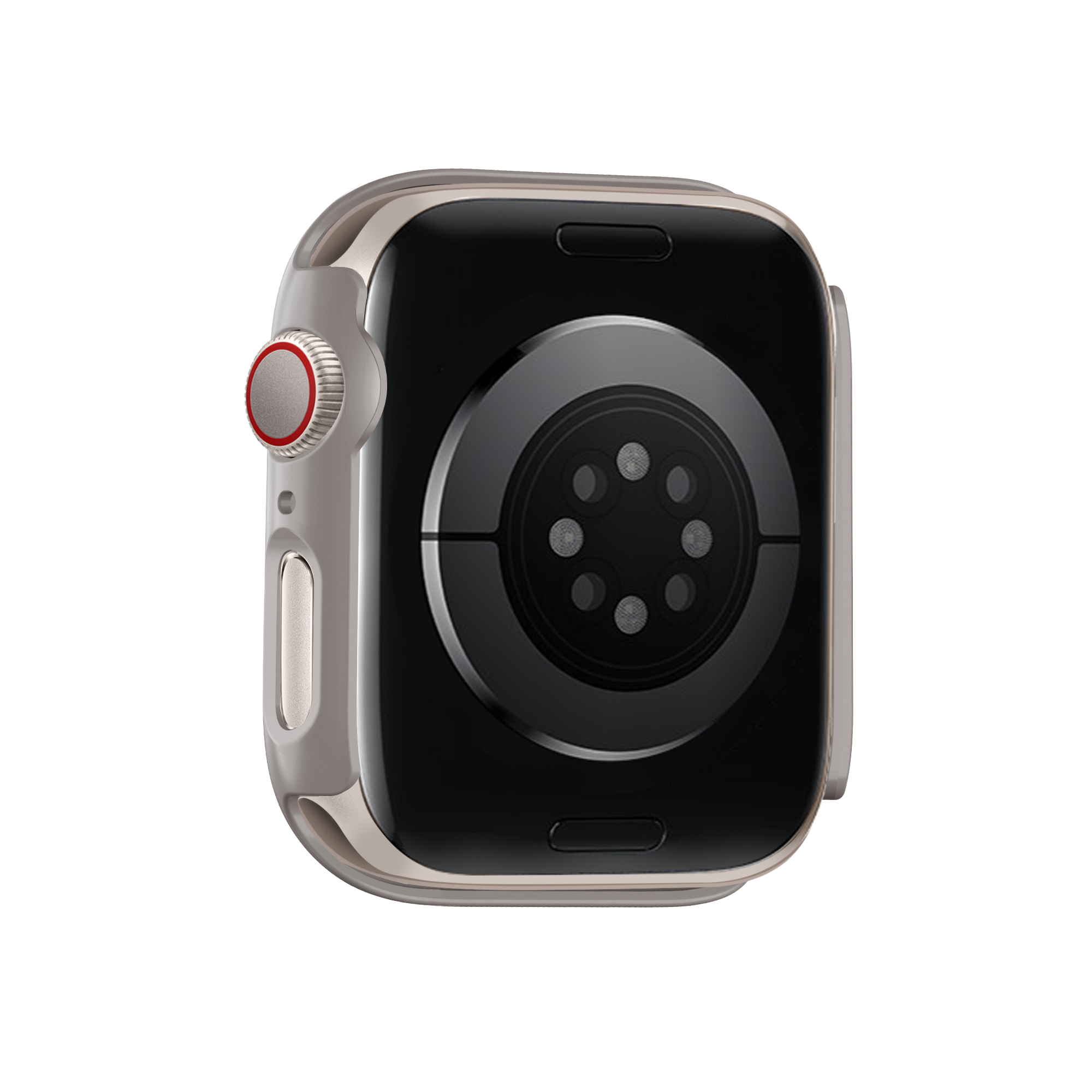 Bandz Apple Watch 11 - 46mm PC Cover with Glass (Titanium)