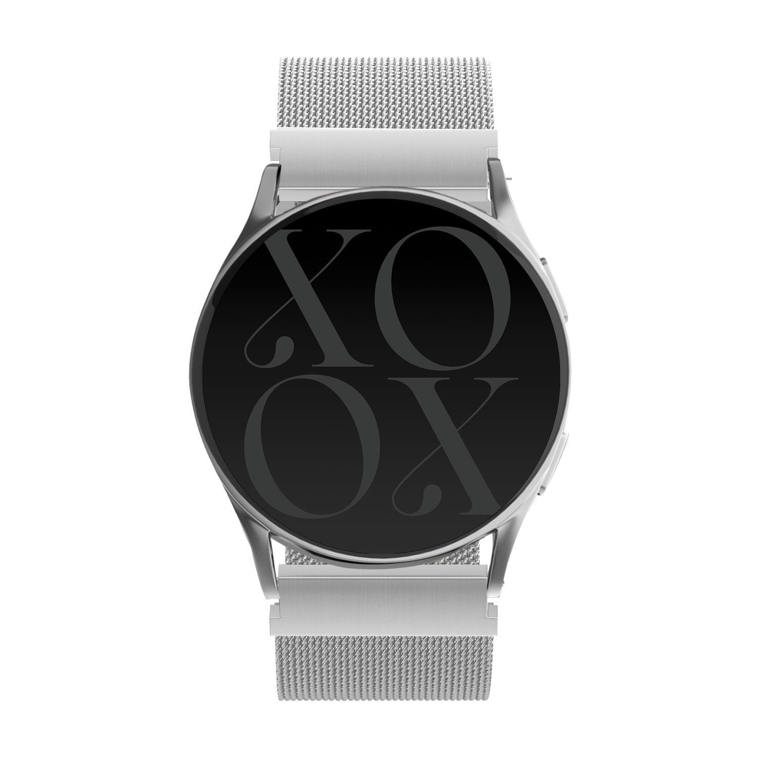 xoxo Wildhearts OnePlus Watch Milanese Strap (Silver)