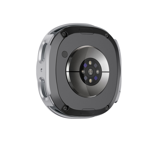 Bandz Samsung Galaxy Watch 8 - 44mm PC Cover with Glass (Silver)