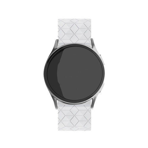 Suunto Race (S) Silicone Hexa Strap (White)