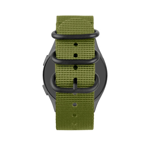 Bandz Suunto Race 2 Buckled Nylon Strap (Green)