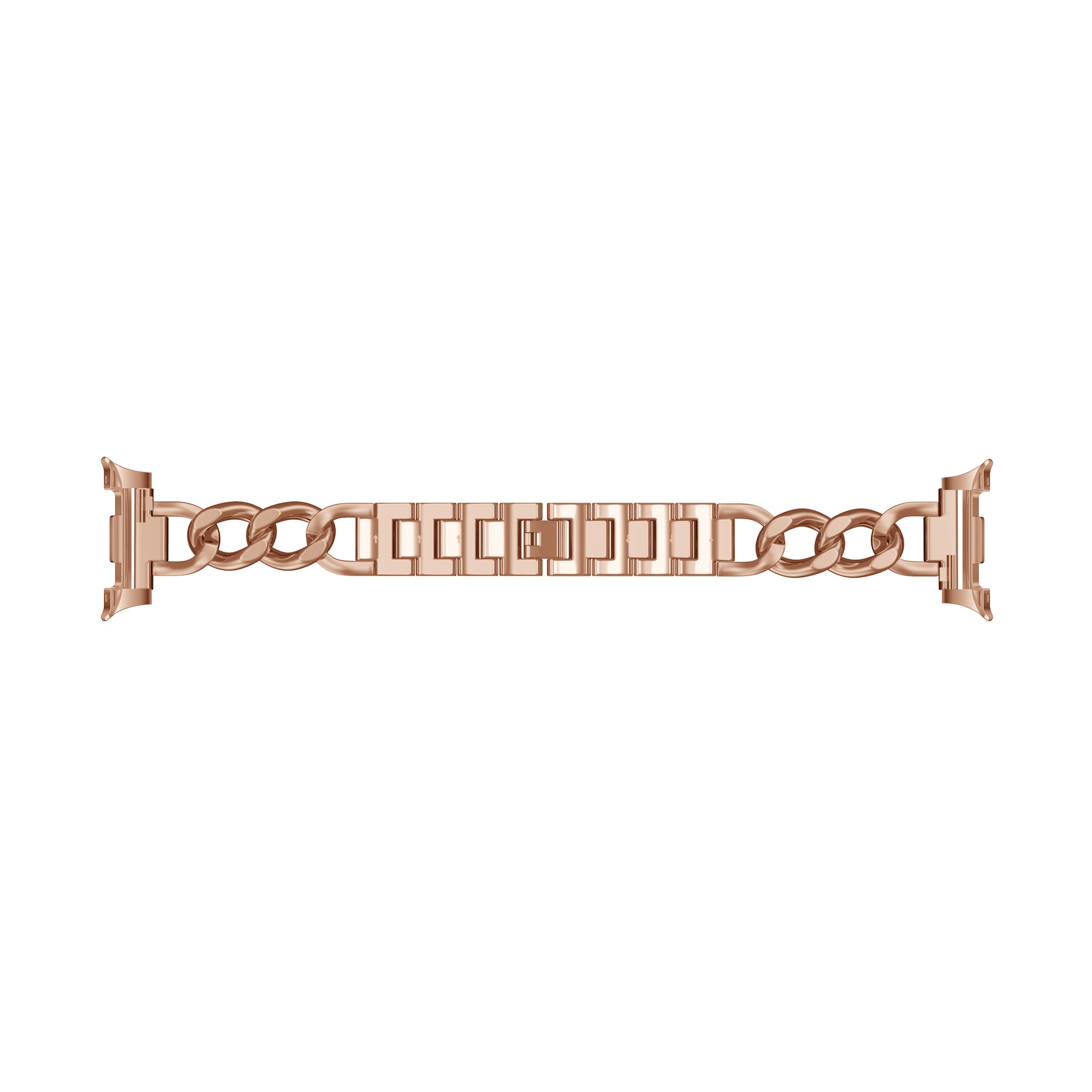Samsung Galaxy Watch 8 Classic Steel Chain Strap (Rose Gold)
