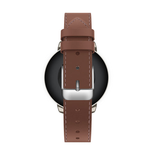Watch Strap Leather 14mm - Quick Release (Brown)