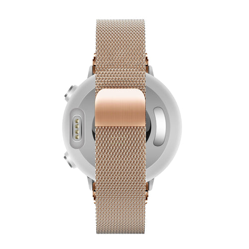 Bandz Garmin Descent Mk3(i) - 43mm Milanese Loop Strap (Rose Gold)