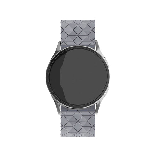 Amazfit Balance 2 Silicone Hexa Strap (Grey)