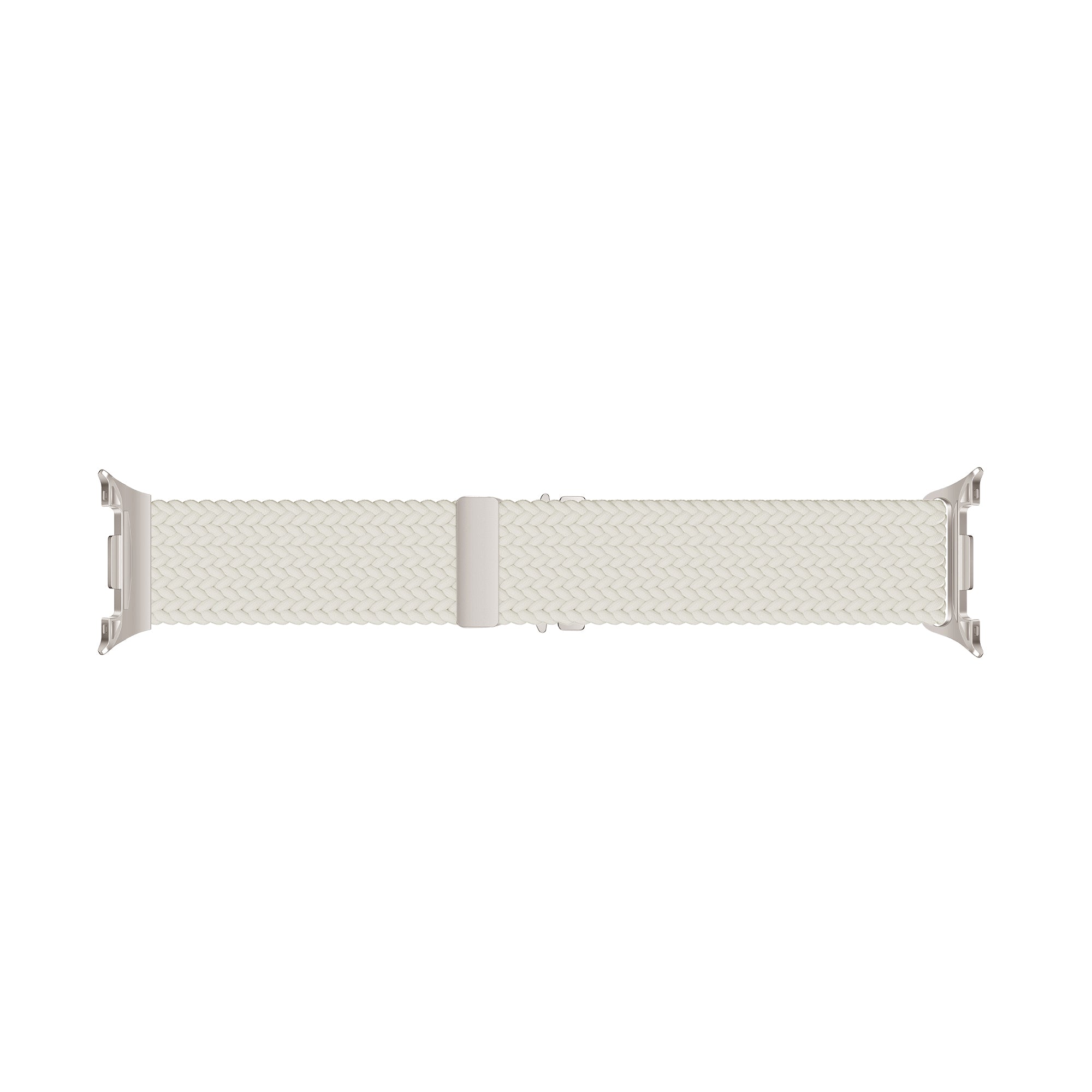 Samsung Galaxy Watch 8 Classic Braided Strap with P-Buckle (Starlight)
