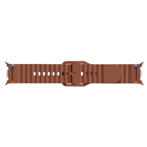 Samsung Galaxy Watch 8 Classic Wave Silicone Strap (Brown)