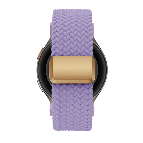 Bandz Samsung Galaxy Watch 6 Classic - 47mm Braided Strap 'Easy Fit' (Lilac)