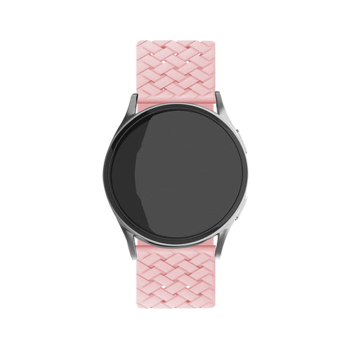 Amazfit Active Braided Silicone Strap (Pink)