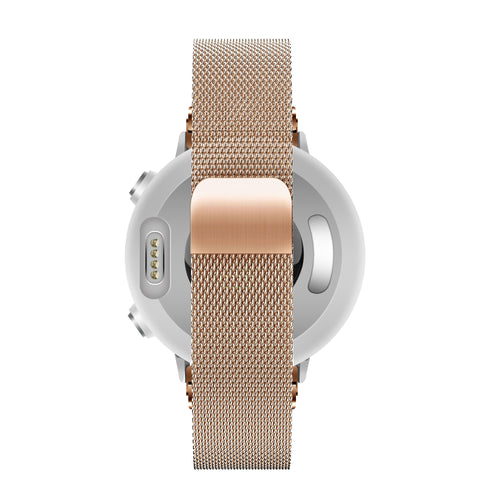 Bandz Garmin D2 Delta S Milanese Loop Strap (Rose Gold)
