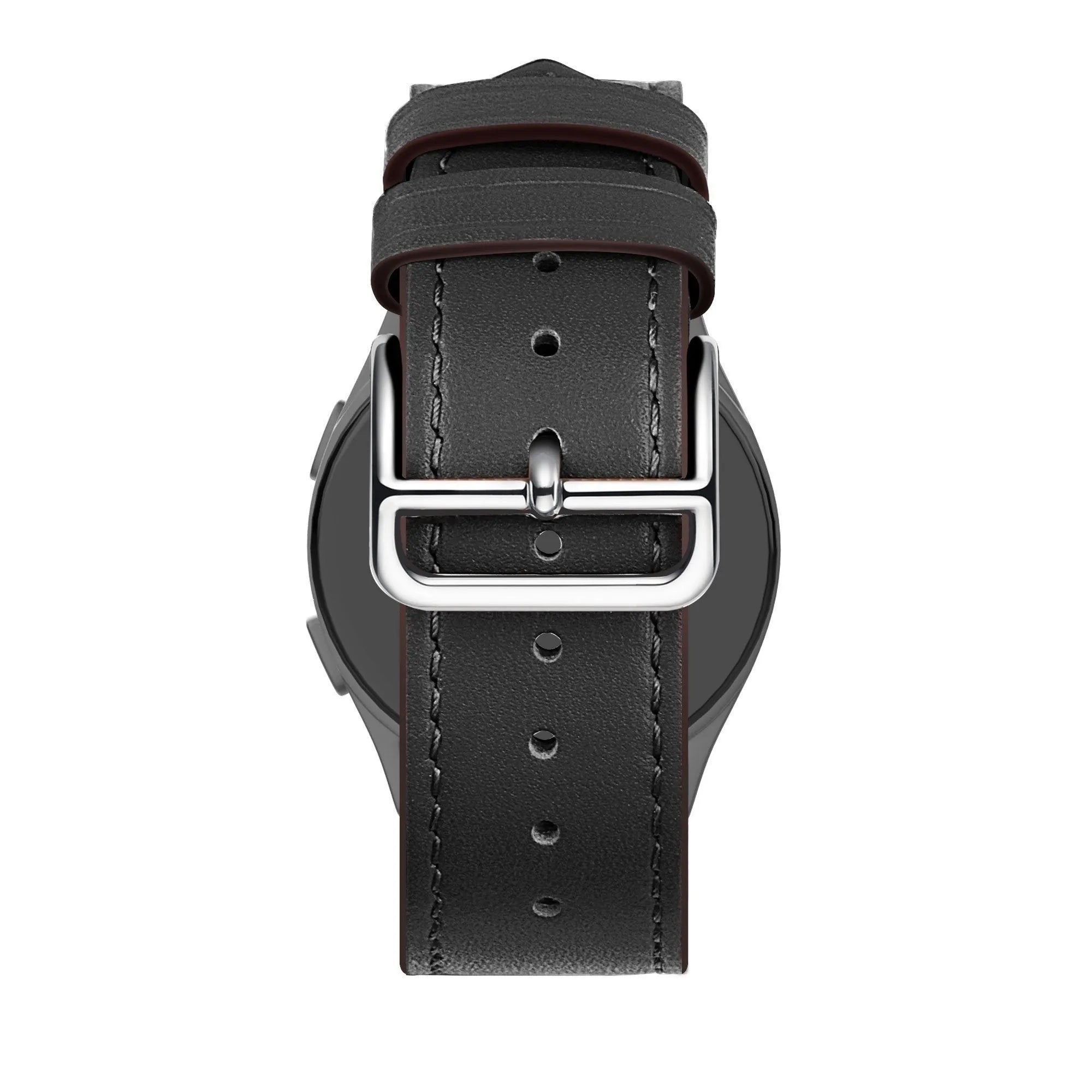 Bandz Oppo Watch X2 Leather Strap 'Deluxe' (Black)