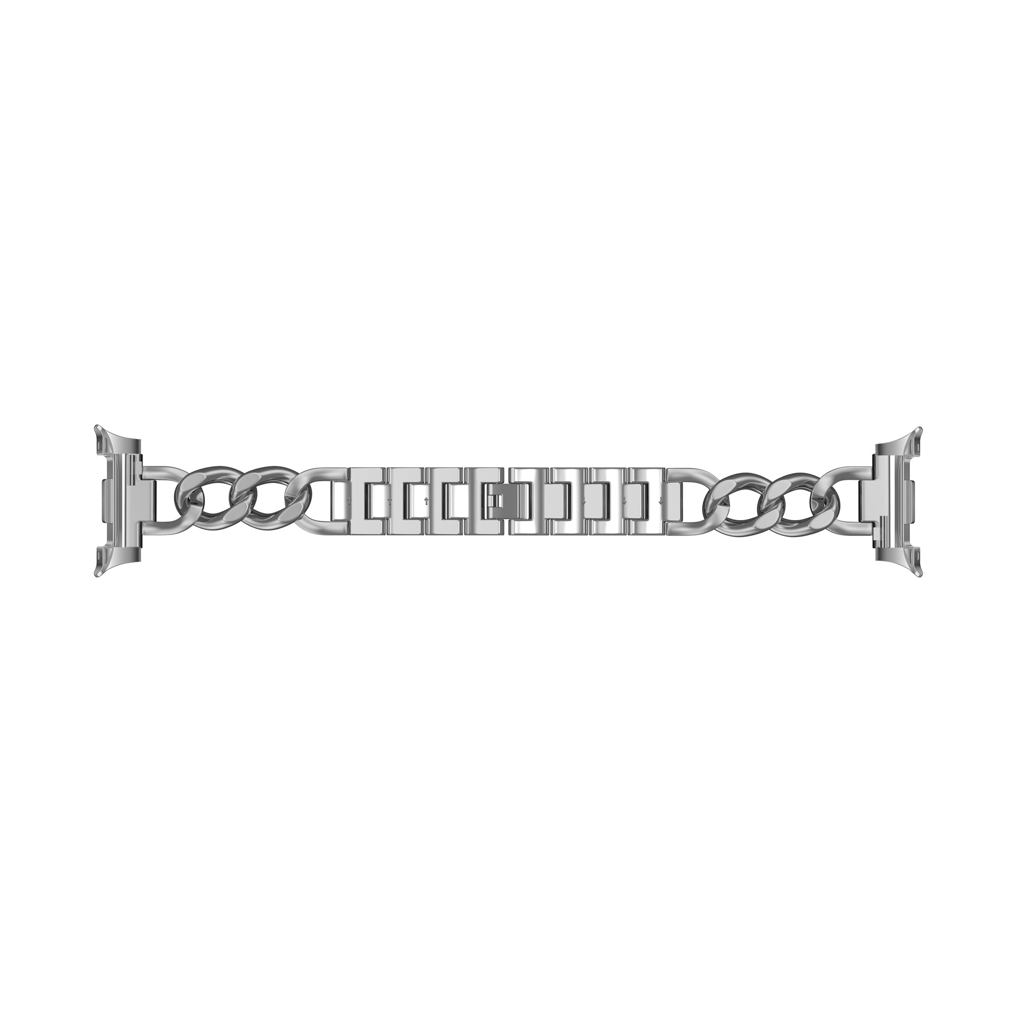 Samsung Galaxy Watch 8 Classic Steel Chain Strap (Silver)
