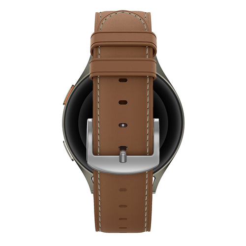 Bandz Gard Pro Health Smartwatch 3 - 41mm Leather Strap 'Easy Fit' (Brown)