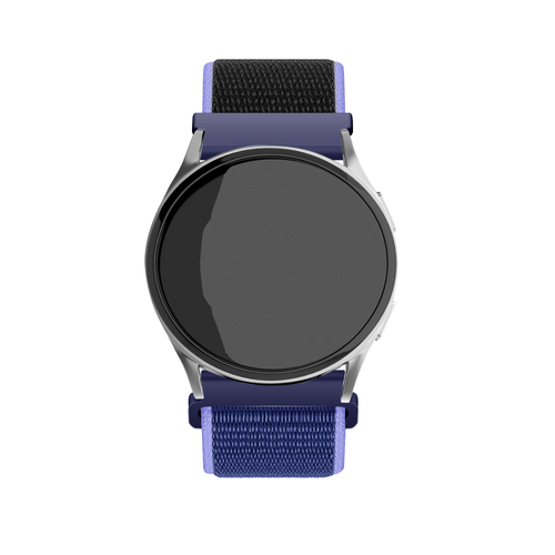Garmin Vivoactive 4 Nylon Strap (Blue/Black)
