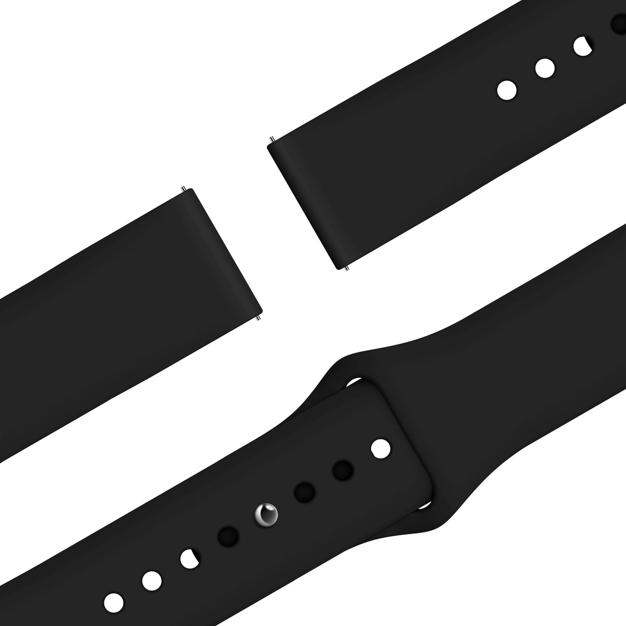 Bandz Huawei Watch GT 4 - 41mm Sport Strap 'Easy Fit' (Black)