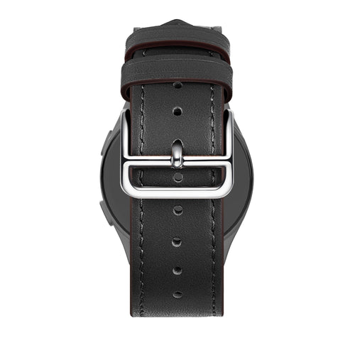 Bandz Coros Apex 4 - 42mm Leather Strap 'Deluxe' (Black)