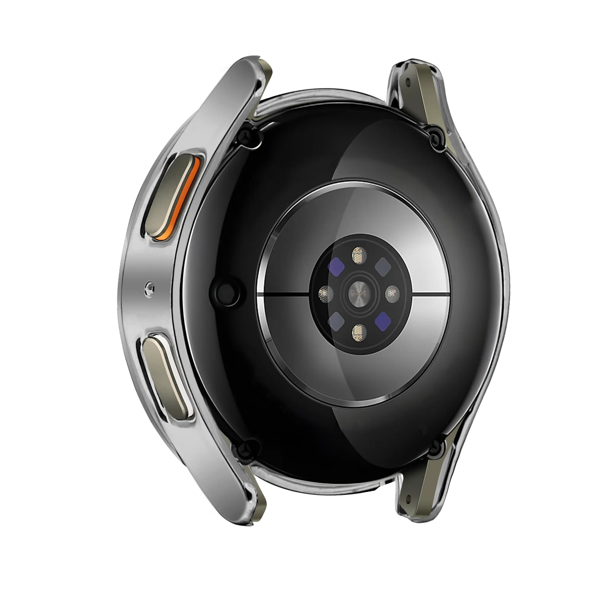 Samsung Galaxy Watch 7 - 40mm Diamond Case with Glass (Silver)