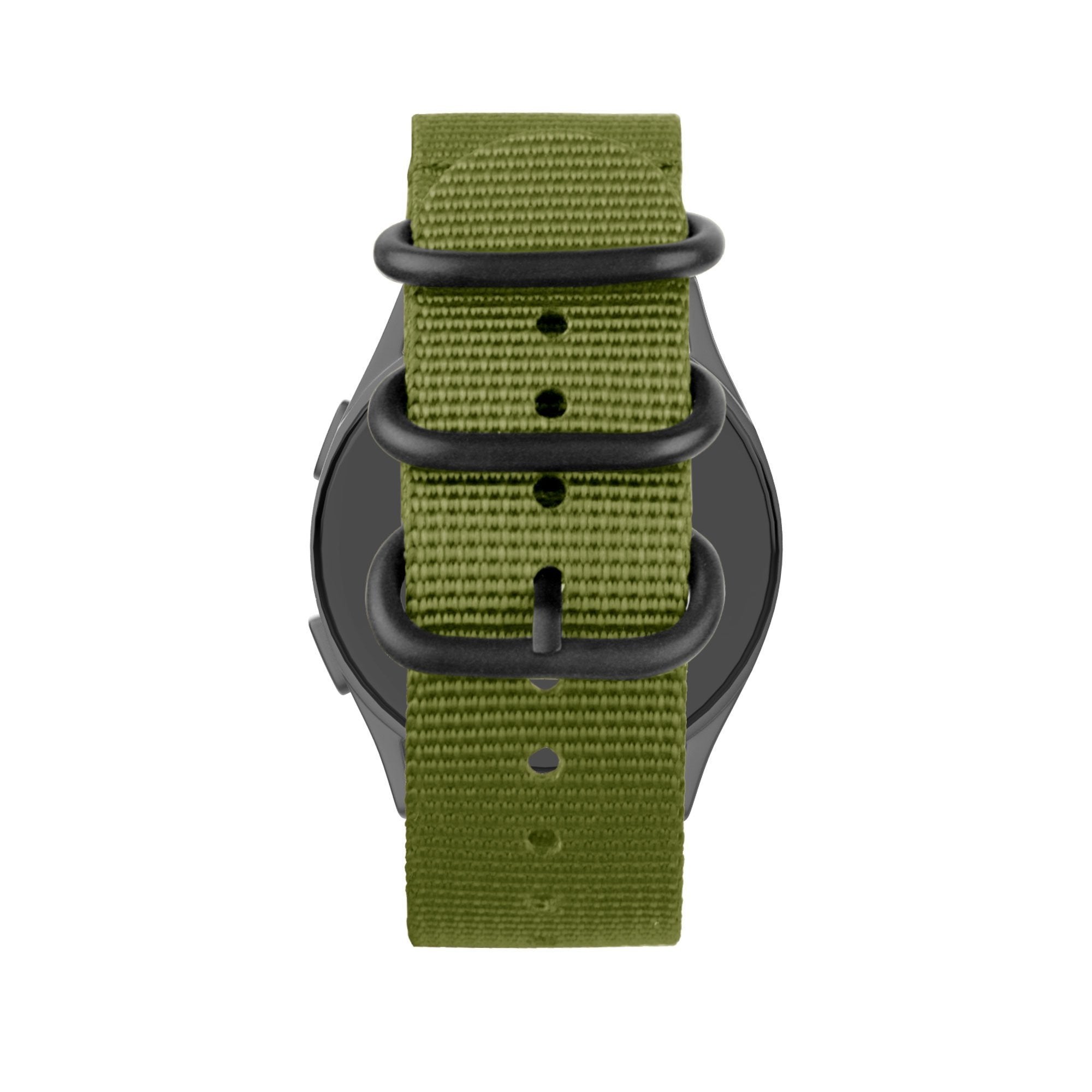 Bandz Suunto Race (S) Buckled Nylon Strap (Green)