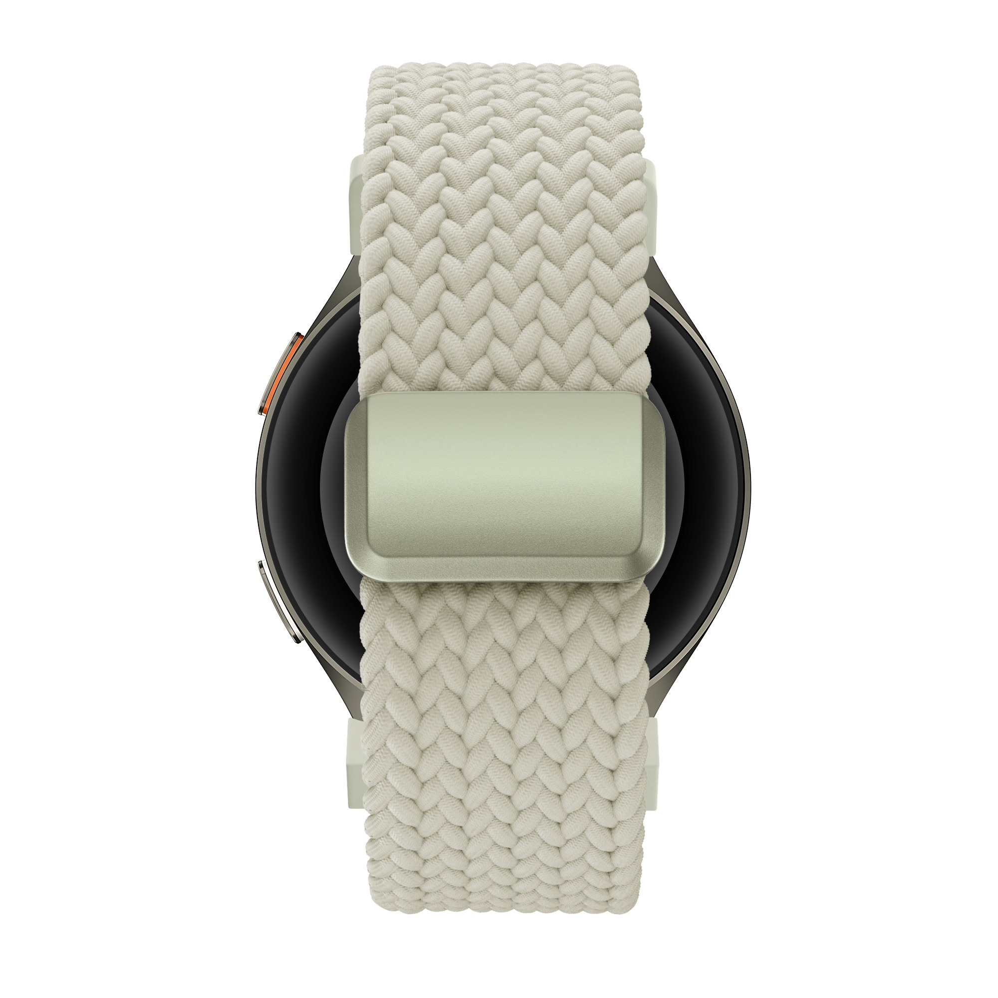 Bandz Samsung Galaxy Watch 6 Classic - 43mm Braided Strap 'Easy Fit' (Starlight)