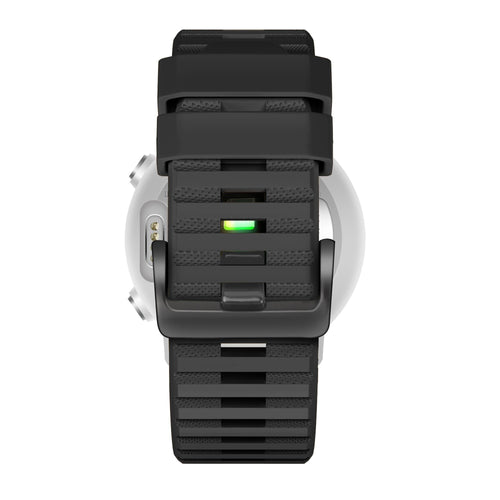 Bandz Garmin Descent G2 Buckled Silicone Strap (Black)