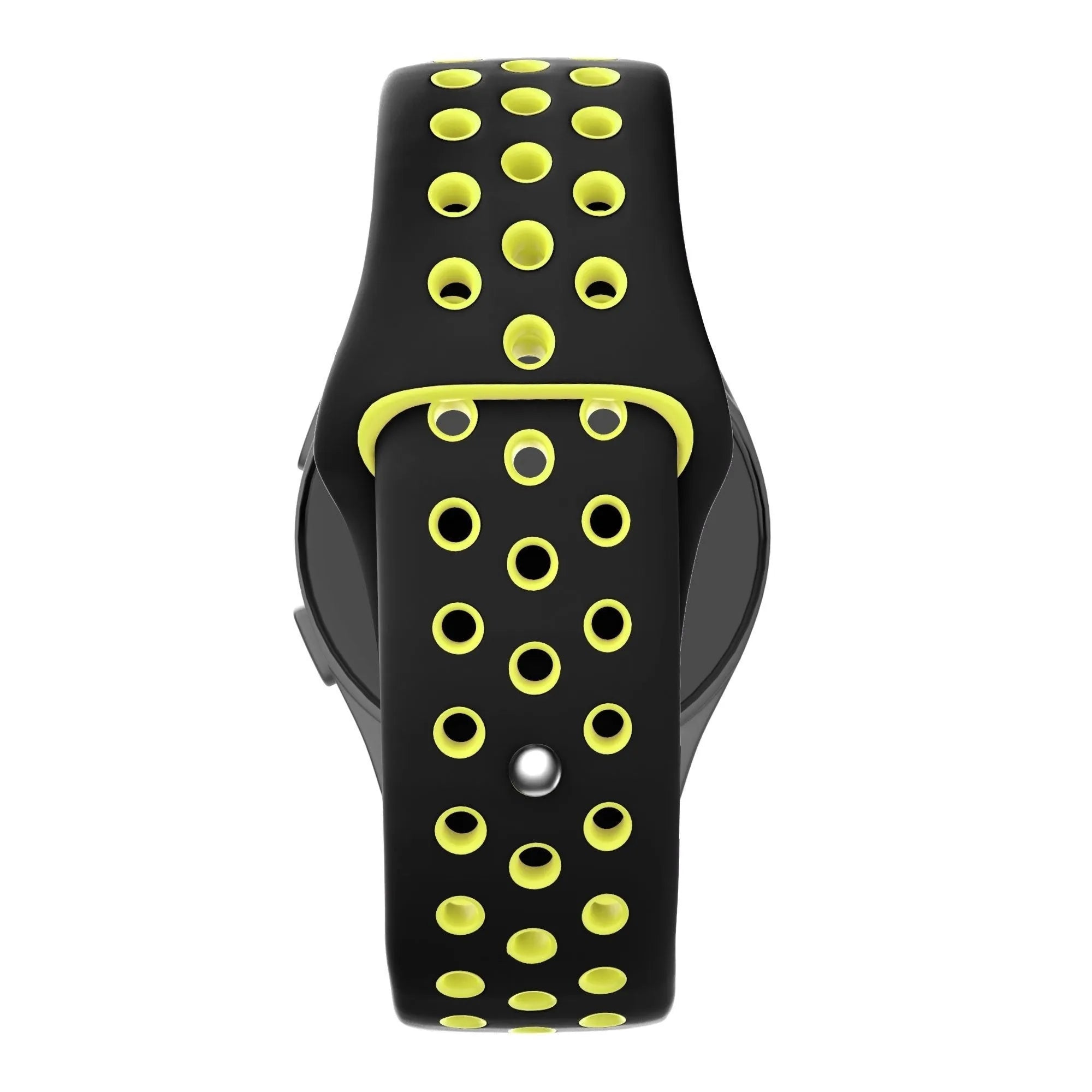 Bandz Oppo Watch X2 Sport Strap 'Deluxe' (Black/Yellow)
