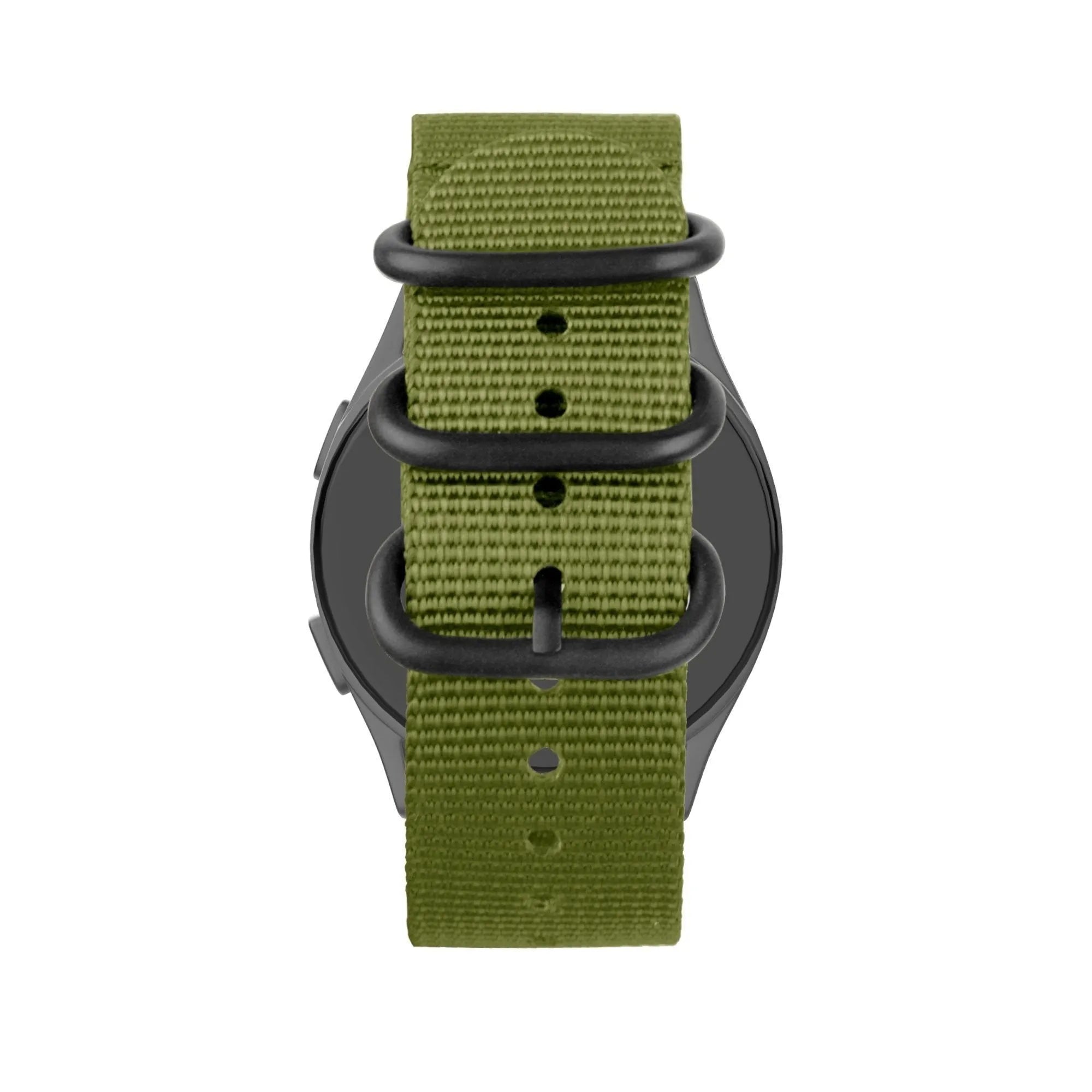 Bandz Oppo Watch X2 Nylon Strap with Buckle (Green)