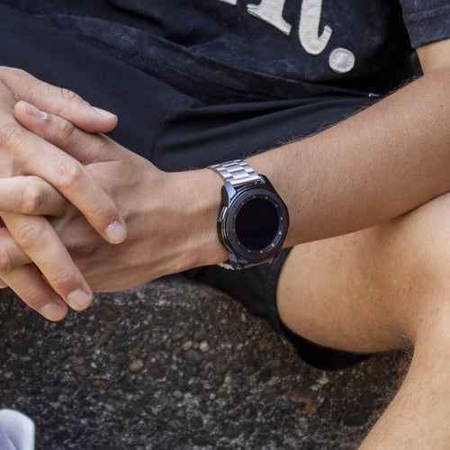 BALR Fossil Gen 5e 44mm Steel Link Strap (Silver)