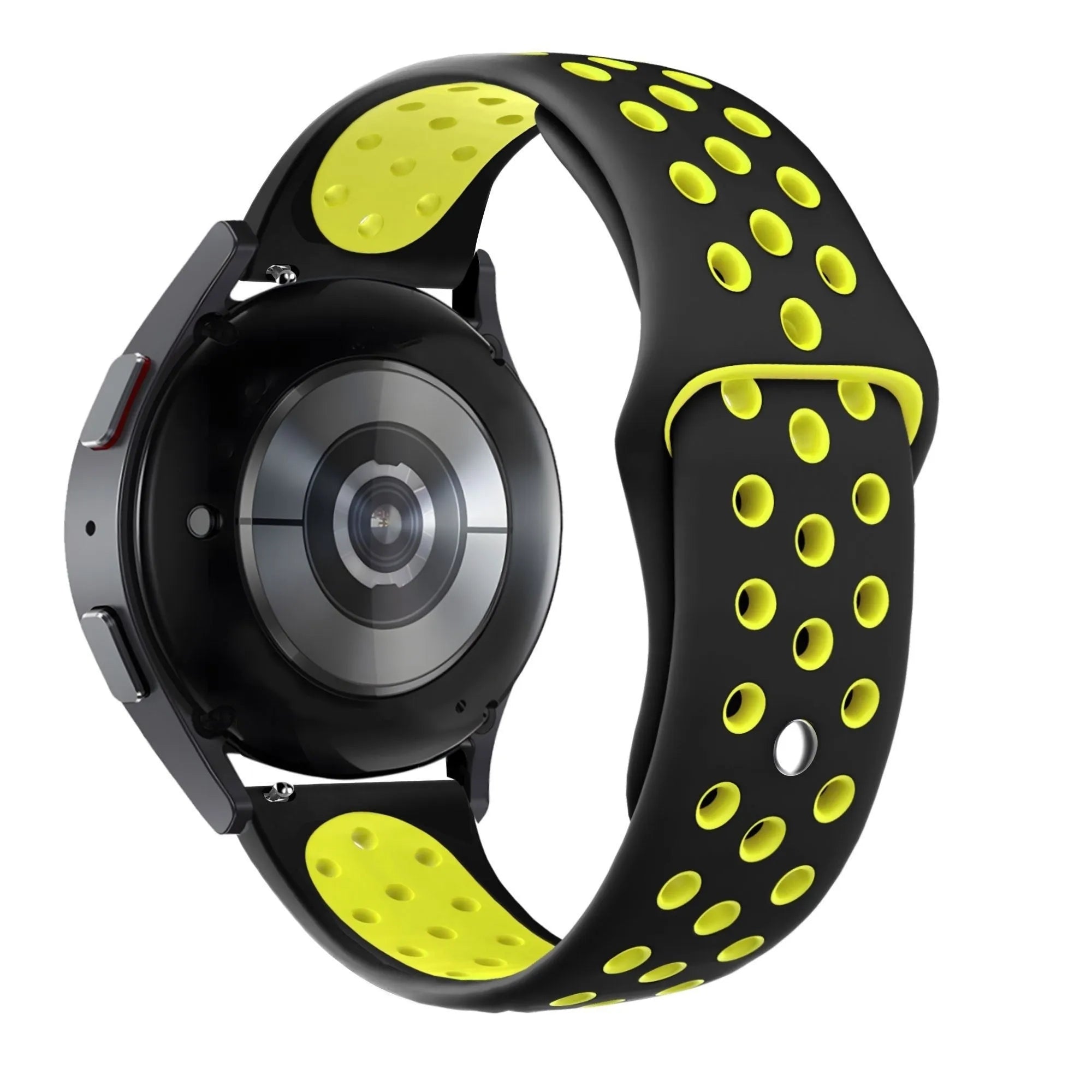 Bandz Oppo Watch X2 Sport Strap 'Deluxe' (Black/Yellow)