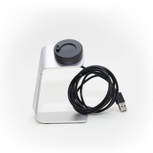 Garmin Fenix 5/6/7/8 Charging Stand (Silver)