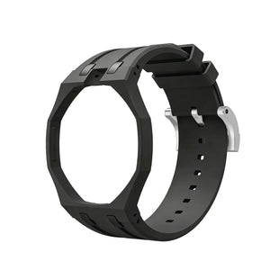 Swatch Royal Pop Silicone Strap - 12 O'Clock (Black)