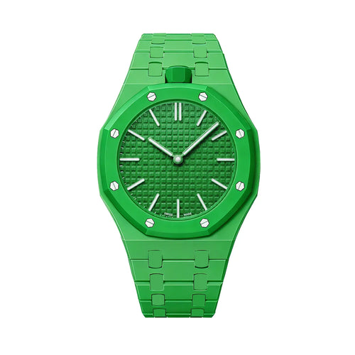 Swatch Royal Pop Bioceramic Strap - 12 O'Clock (Dark Green)