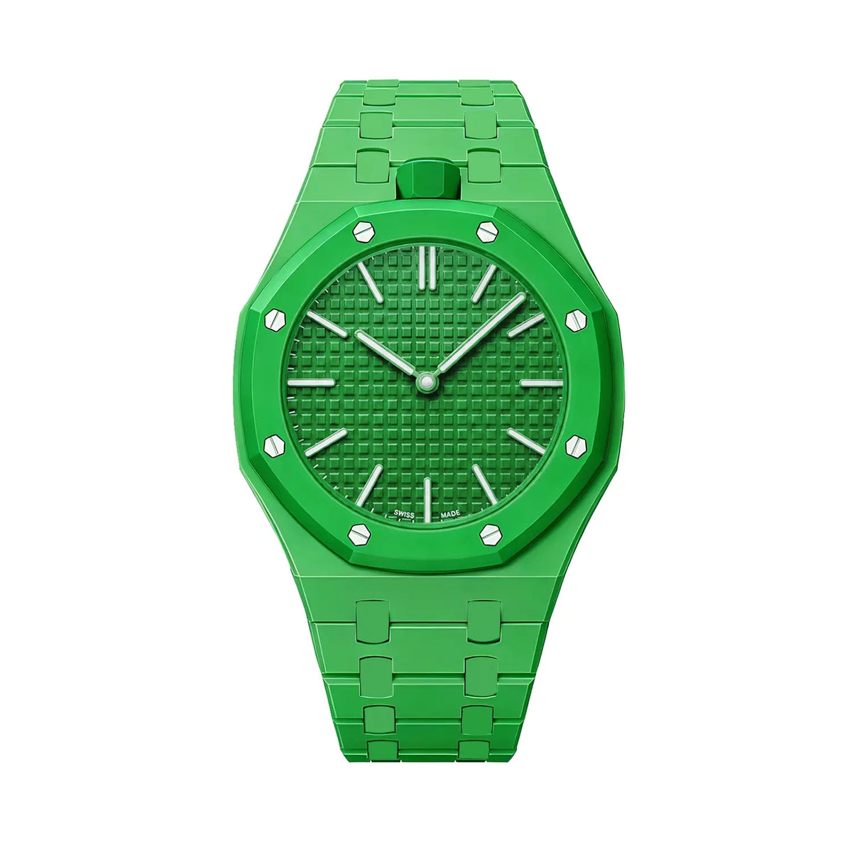 Swatch Royal Pop Bioceramic Strap - 12 O'Clock (Dark Green)