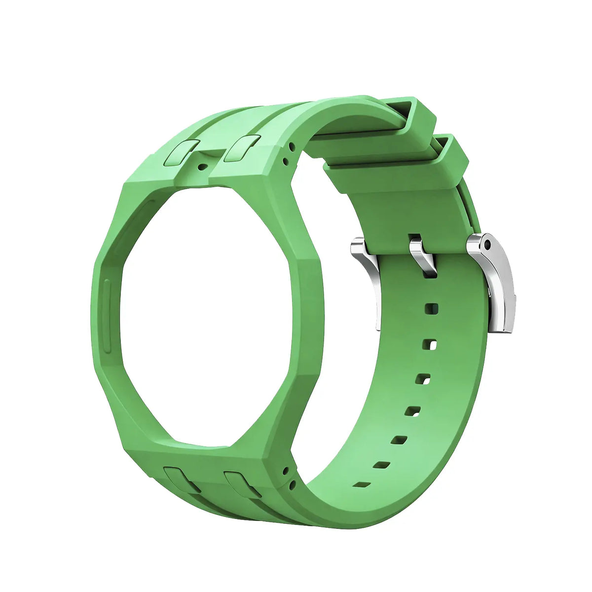 Swatch Royal Pop Silicone Strap - 12 O'Clock (Dark Green)